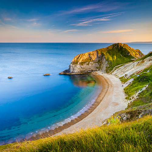 Geologically important and stunningly beautiful Dorset coastline